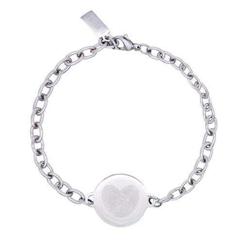 Bracciale con Tondo Argento