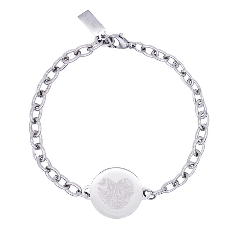 Bracciale con Tondo Argento