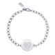 Bracciale con Tondo Argento