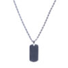 Collana PIASTRINA NERA